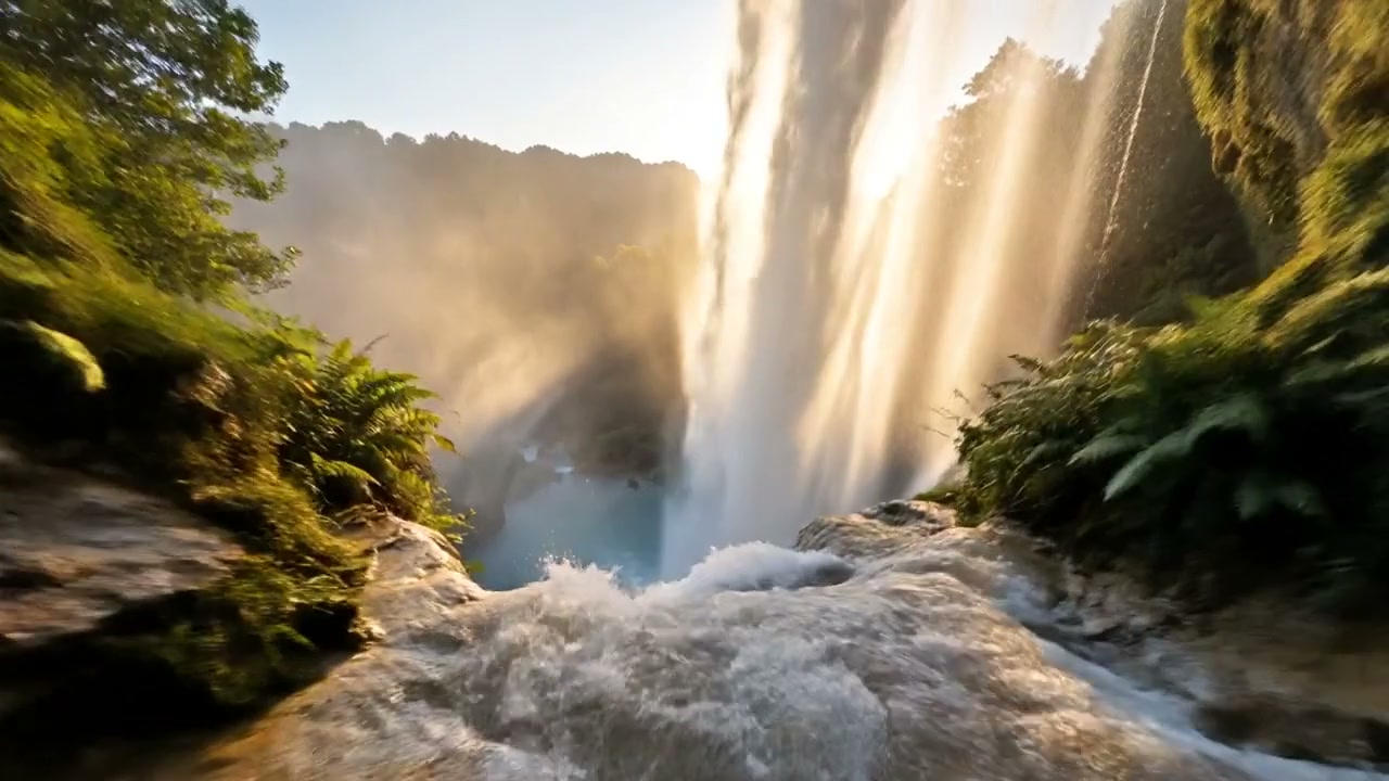 Dalla cascata al bicchiere in cucina: il viaggio illustrativo dell’acqua AcquaStream